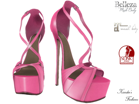 Second Life Marketplace - Pink Madison Shoes